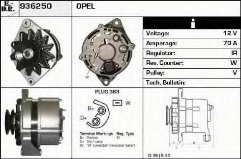 EDR 936250 - Alternatore autozon.pro