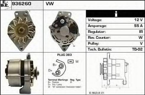 EDR 936260 - Alternatore autozon.pro