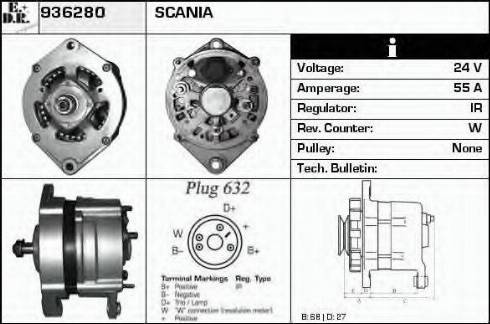 EDR 936280 - Alternatore autozon.pro