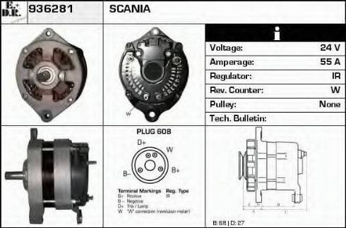 EDR 936281 - Alternatore autozon.pro