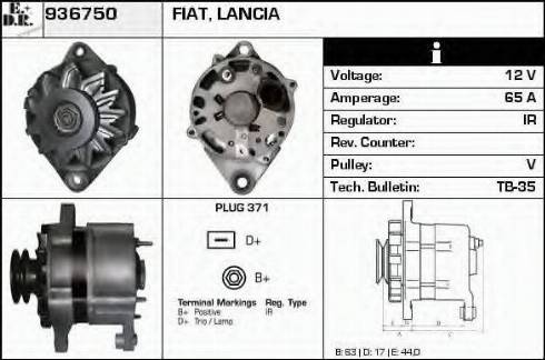 EDR 936750 - Alternatore autozon.pro