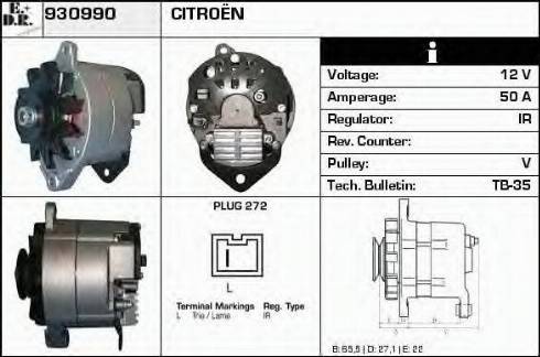 EDR 930990 - Alternatore autozon.pro