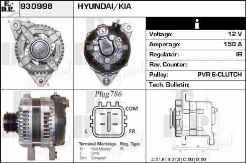 EDR 930998 - Alternatore autozon.pro