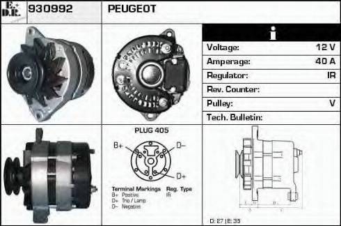 EDR 930992 - Alternatore autozon.pro