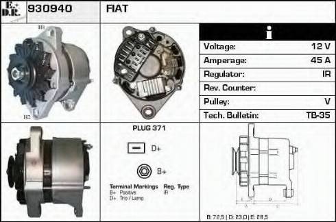 EDR 930940 - Alternatore autozon.pro