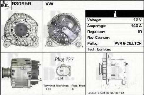 EDR 930959 - Alternatore autozon.pro