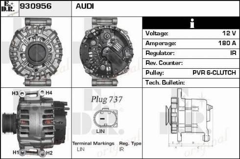 EDR 930956 - Alternatore autozon.pro