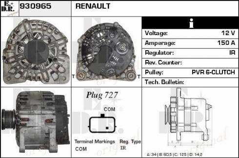 EDR 930965 - Alternatore autozon.pro