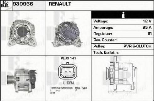 EDR 930966 - Alternatore autozon.pro