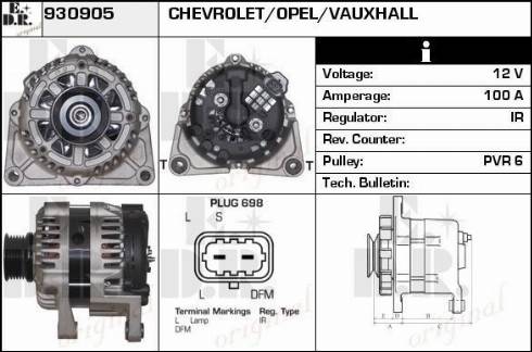 EDR 930905 - Alternatore autozon.pro