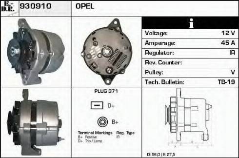 EDR 930910 - Alternatore autozon.pro