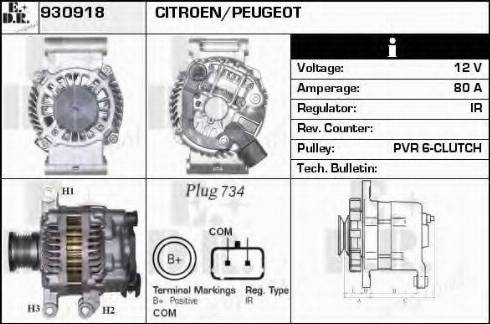 EDR 930918 - Alternatore autozon.pro