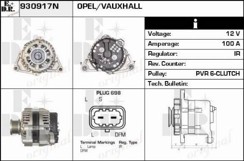 EDR 930917N - Alternatore autozon.pro