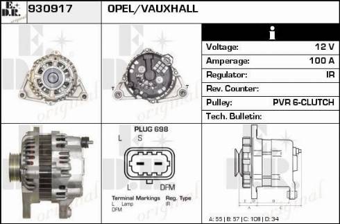 EDR 930917 - Alternatore autozon.pro