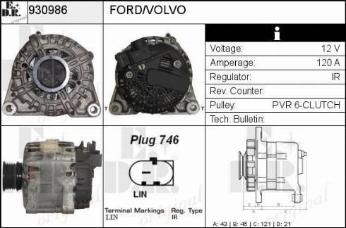 EDR 930986 - Alternatore autozon.pro