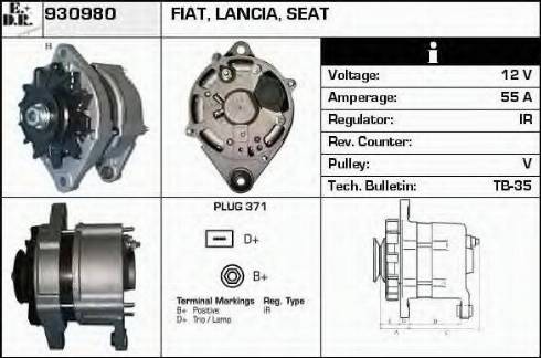 EDR 930980 - Alternatore autozon.pro