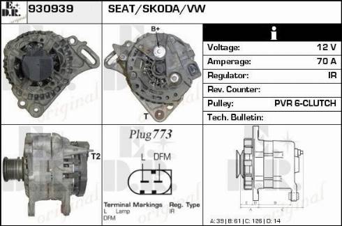 EDR 930939 - Alternatore autozon.pro