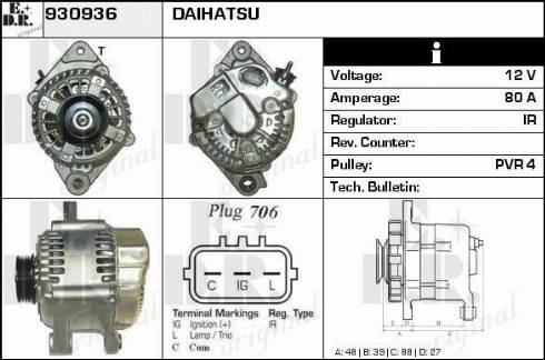 EDR 930936 - Alternatore autozon.pro