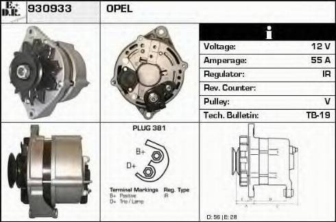 EDR 930933 - Alternatore autozon.pro