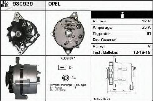 EDR 930920 - Alternatore autozon.pro