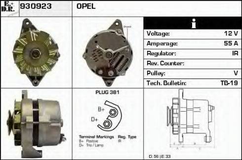 EDR 930923 - Alternatore autozon.pro