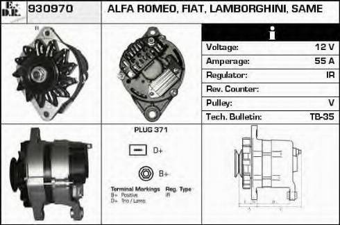 EDR 930970 - Alternatore autozon.pro