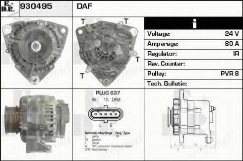 EDR 930495 - Alternatore autozon.pro