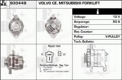 EDR 930449 - Alternatore autozon.pro