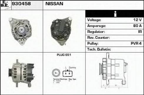 EDR 930458 - Alternatore autozon.pro