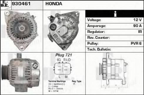 EDR 930461 - Alternatore autozon.pro