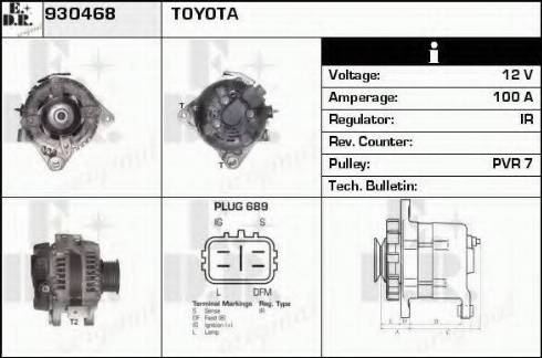 EDR 930468 - Alternatore autozon.pro