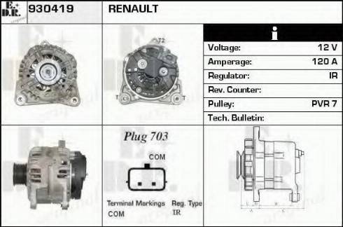 EDR 930419 - Alternatore autozon.pro