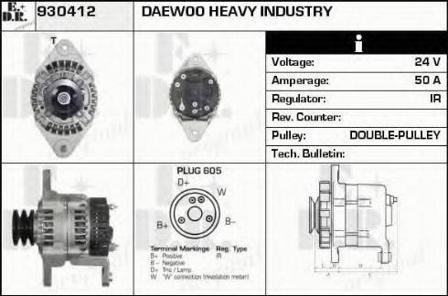 EDR 930412 - Alternatore autozon.pro