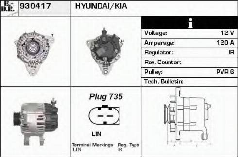 EDR 930417 - Alternatore autozon.pro