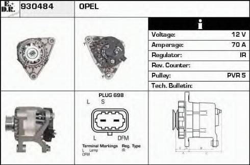 EDR 930484 - Alternatore autozon.pro