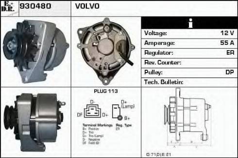 EDR 930480 - Alternatore autozon.pro