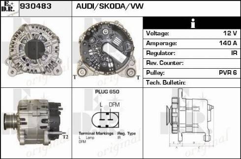 EDR 930483 - Alternatore autozon.pro