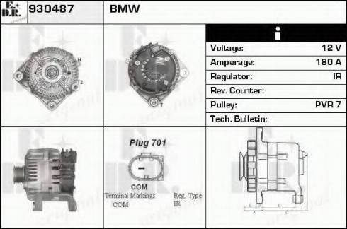 EDR 930487 - Alternatore autozon.pro