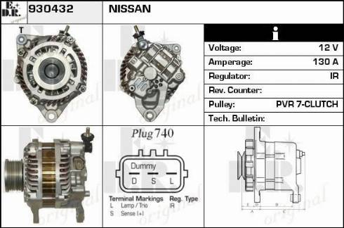 EDR 930432 - Alternatore autozon.pro