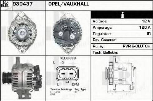 EDR 930437 - Alternatore autozon.pro