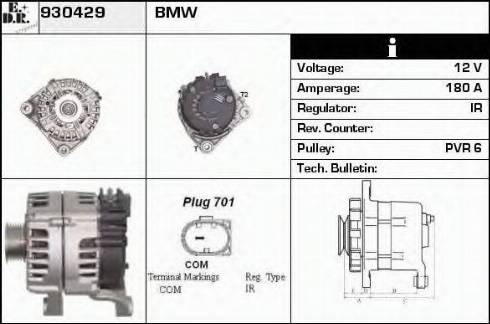 EDR 930429 - Alternatore autozon.pro