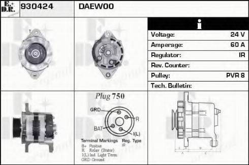 EDR 930424 - Alternatore autozon.pro