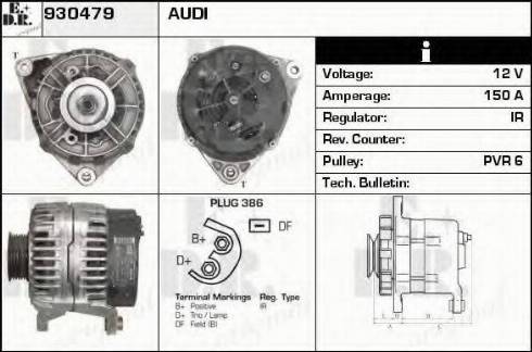 EDR 930479 - Alternatore autozon.pro