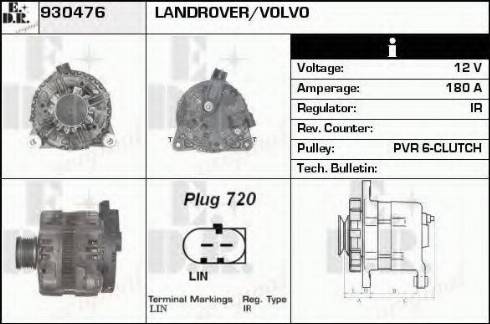 EDR 930476 - Alternatore autozon.pro