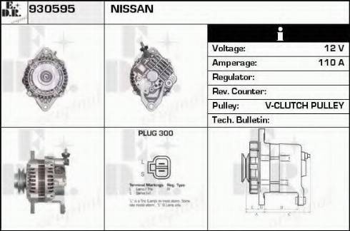 EDR 930595 - Alternatore autozon.pro