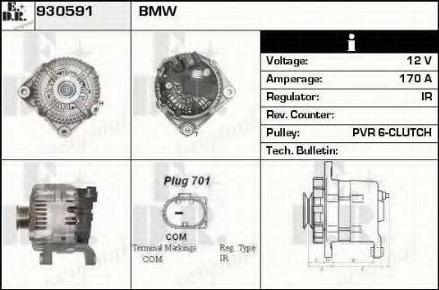 EDR 930591 - Alternatore autozon.pro