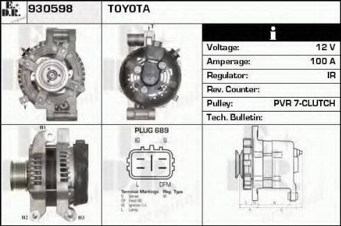 EDR 930598 - Alternatore autozon.pro