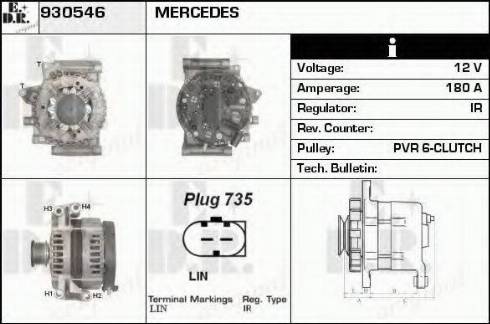 EDR 930546 - Alternatore autozon.pro