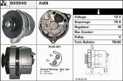 EDR 930540 - Alternatore autozon.pro