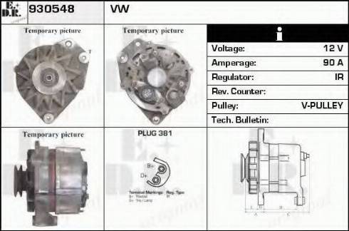 EDR 930548 - Alternatore autozon.pro